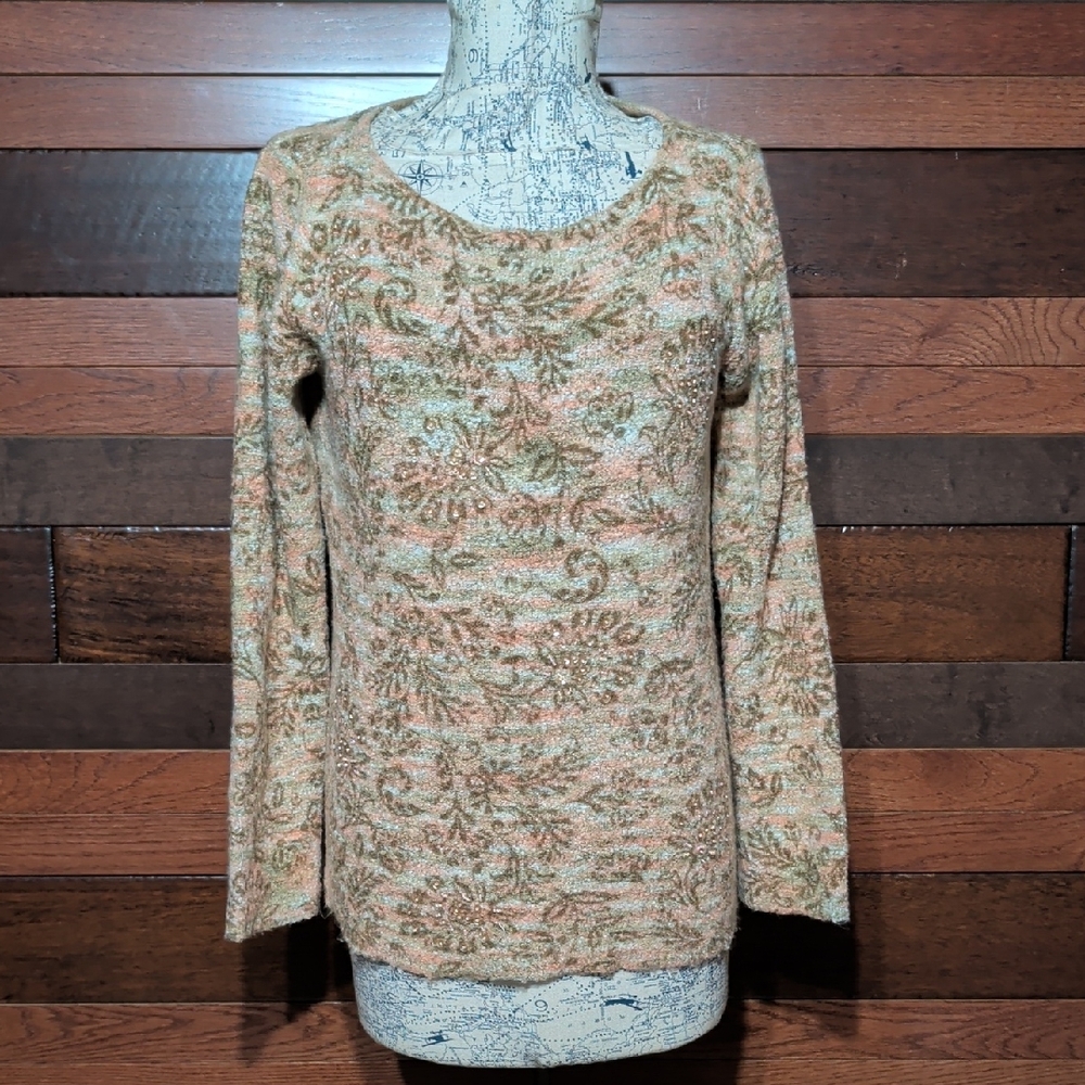 Vintage JH Collectibles Multicolor Long Sleeve Top